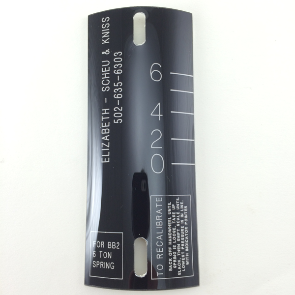 Stokes Tonnage Tag Bb-2 | TAG 13